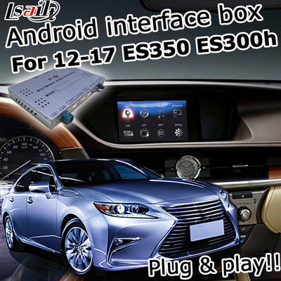 Caixa carplay da navegação de ES250 ES350 ES300h Lexus Video Interface Android automóvel opcional carplay da auto e do androide
